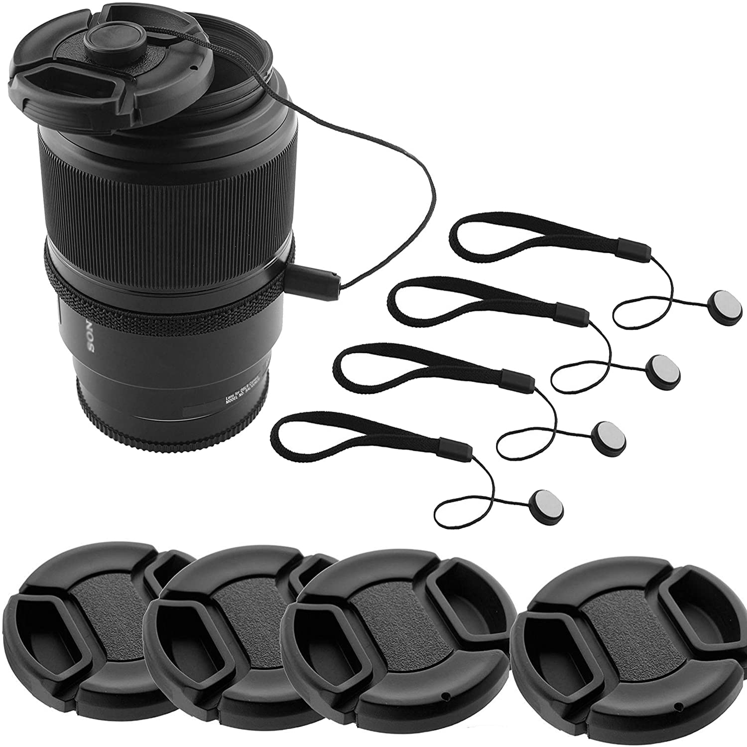 49mm 52mm 55mm 58mm 62mm 67mm 72mm 77mm 82 95mm Camera Lens Cap Holder Cover Camera Len Cover For Canon Nikon Olypums Fuji Lumix