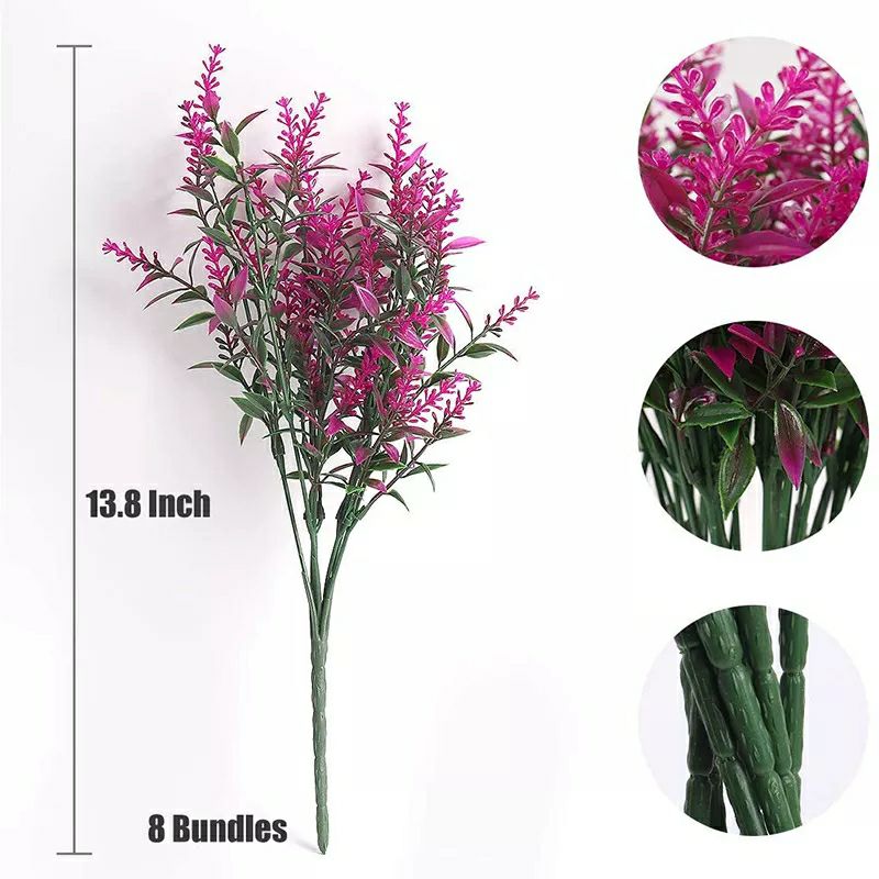 Artificial Flower Plastic  Plant Wedding Home Garden Decoration