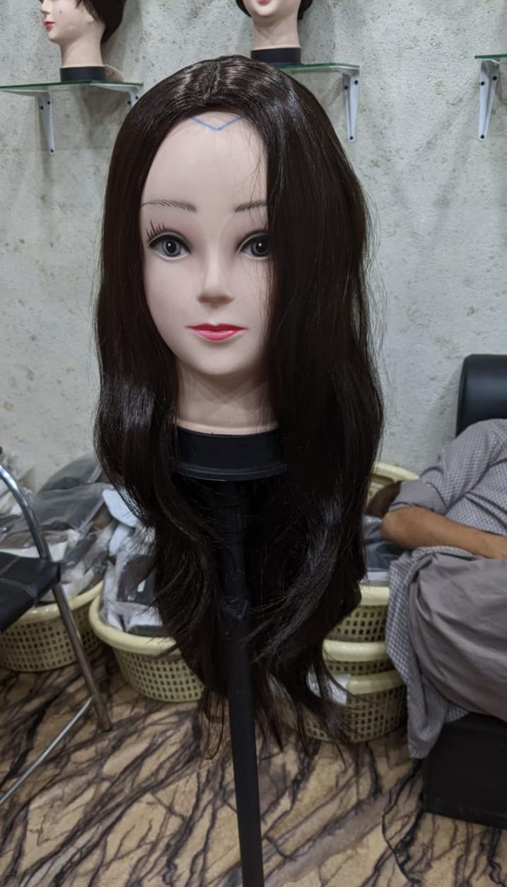 Full head Cap Shine wig For Woman