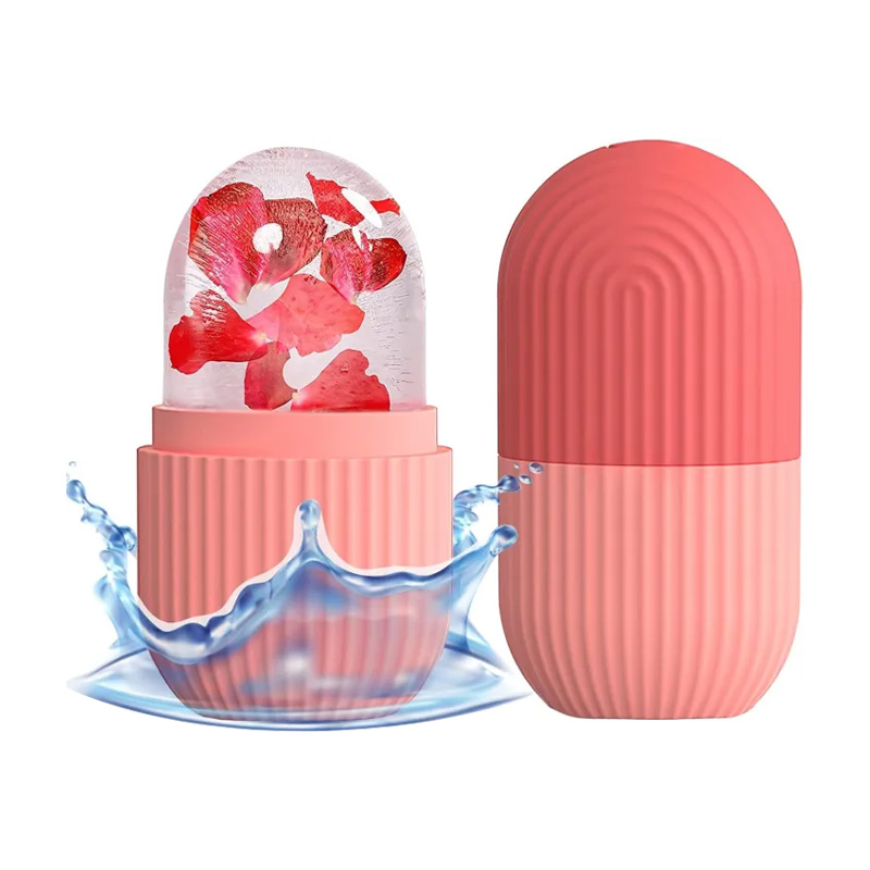 Silicone Ice Cube Roller Massager for Face - Eyes and Neck Naturally Conditioning and Skin Care - Reusable Massage Silicone Ice Mold