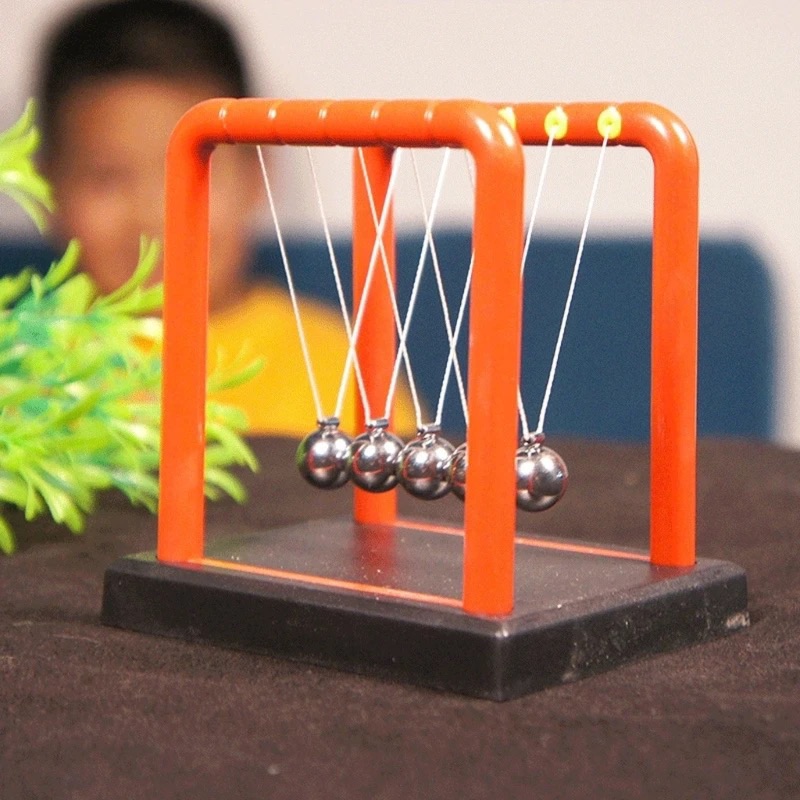 Newtons   Pendulum, Decompression Gadget Metal Balancing Balls   Pendulum Learning Toy Dropshipping
