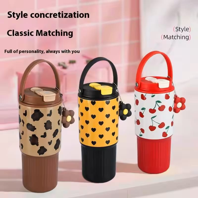 316 Steel Travel Mug with Handle