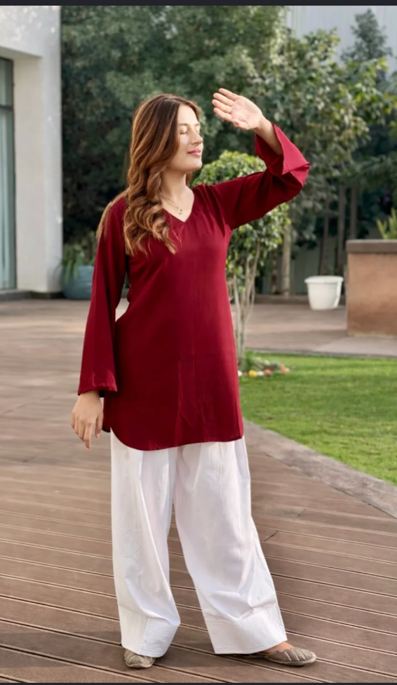farshi Shalwar & kurti with beal.A.S.00