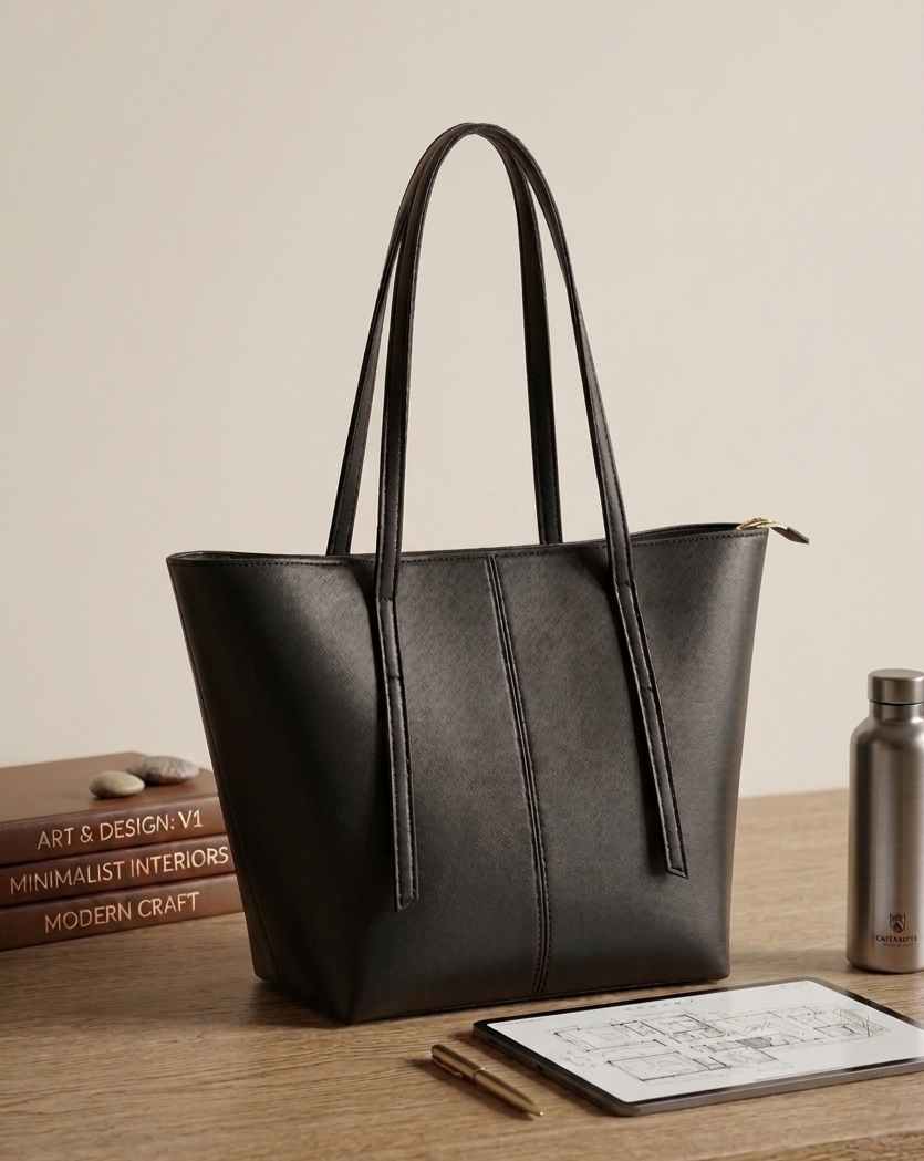 Premium Quality Tote Bag for Women - Stylish Shoulder Bag for Girls - Large Capacity Handbag for Office, College & Daily Use