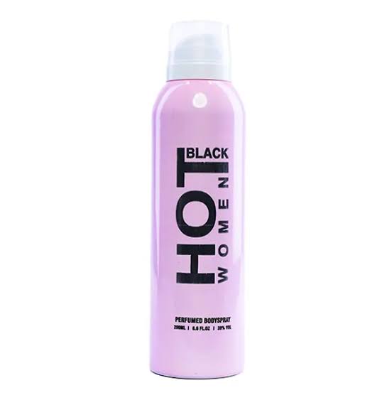 Hot Black Women Perfumed Body Spray Deodorant for Women (200ml)