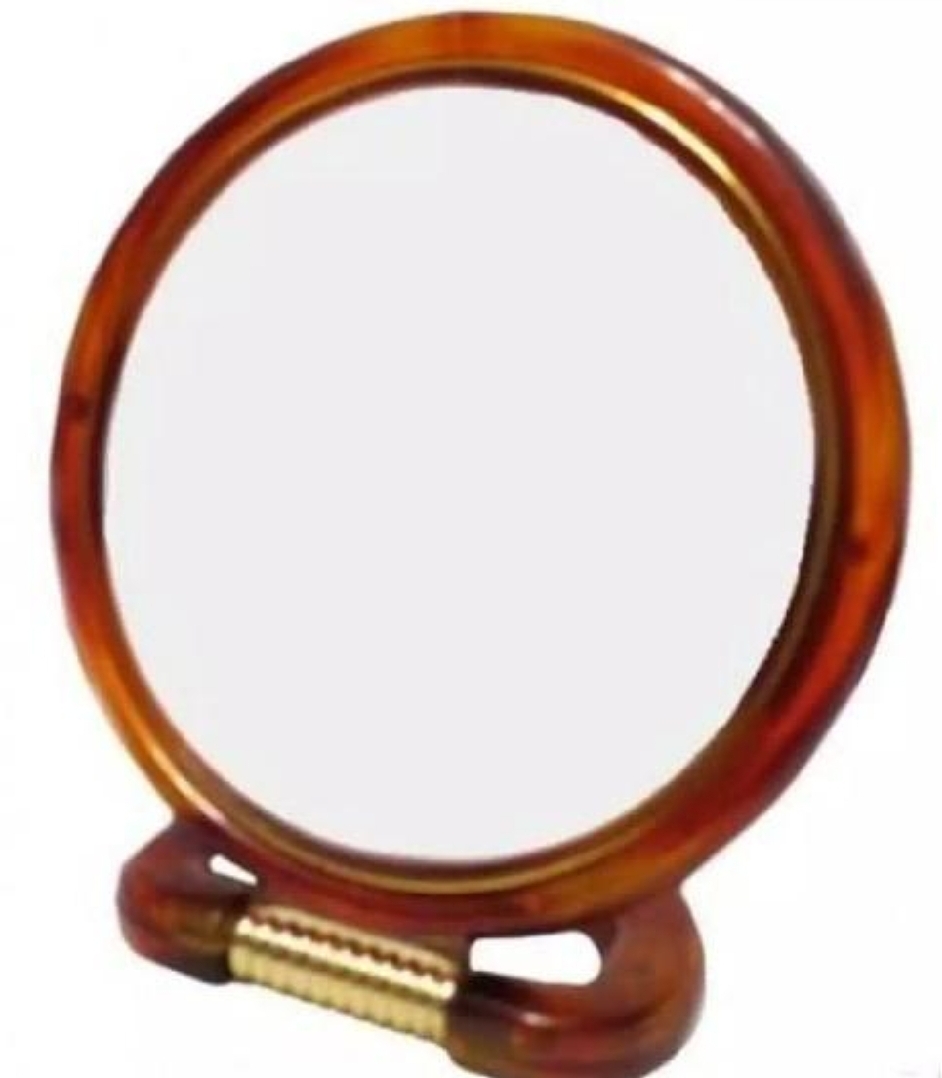 Round Desktop Cosmetic Mirror Double Sided Magnify Make Up