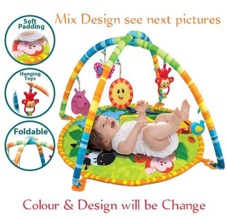 Baby blanket playgym (large size)Rattles included(pack piece)