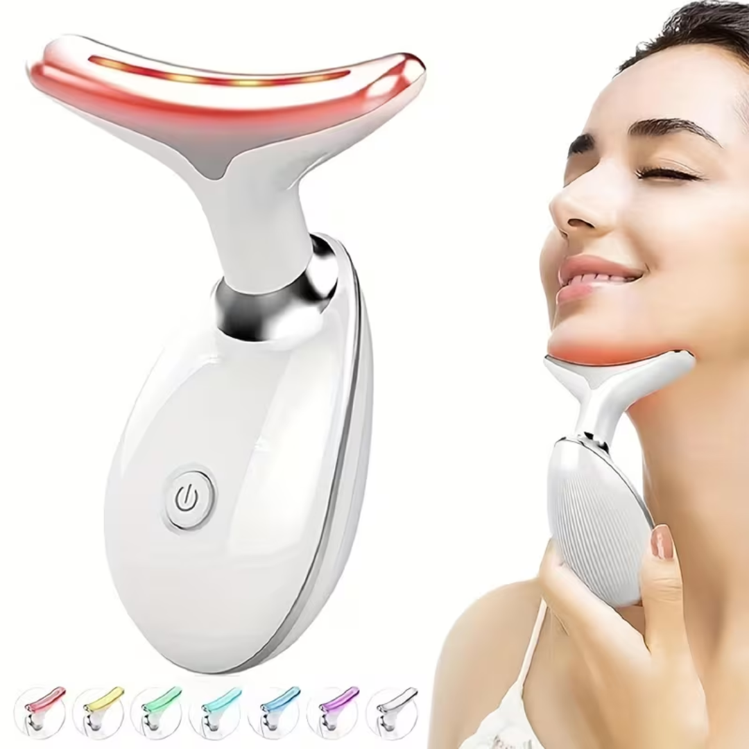 Massager Intense Pulsed Light Wrinkles Reducing Instrument - ESX - Anti Ageing & Reduces Puffiness | Face Massager For Fine Line & Wrinkles - Random Color