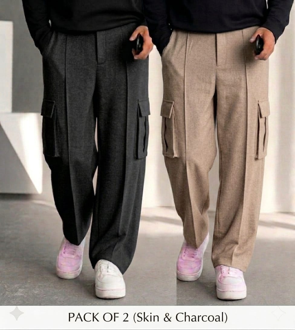 Pack of 2 Cargo Pocket wala