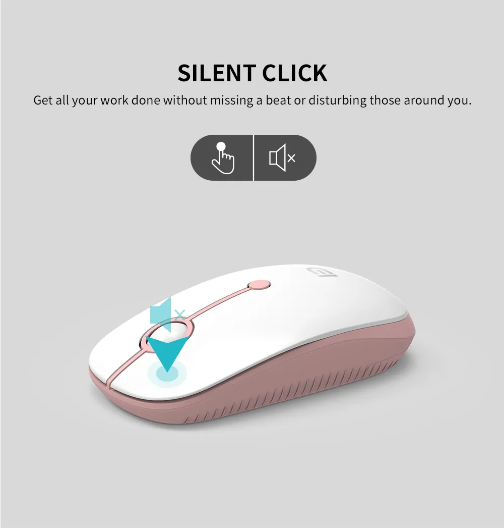 FD I330 Wireless Mouse â€“ 2.4G Silent Click, Adjustable DPI (800/1200/1600), Lightweight & Ergonomic for Laptop, PC, Notebook, Computer