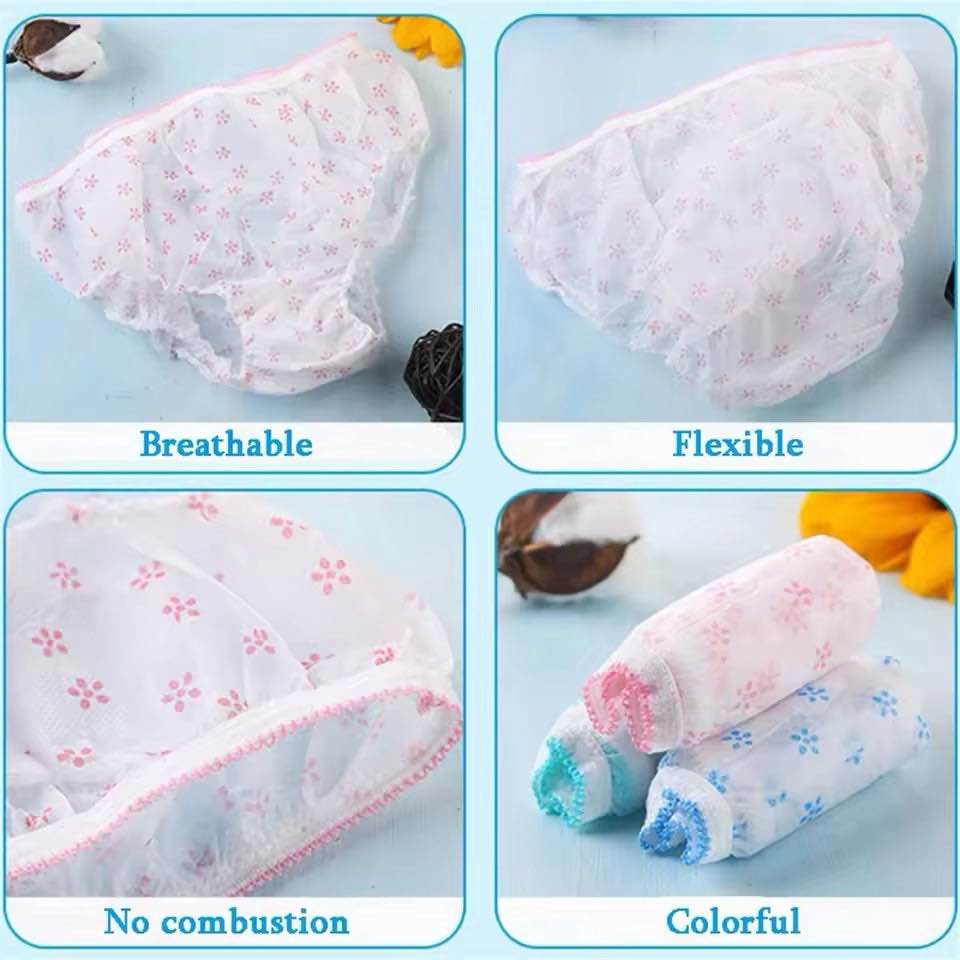 Pack Of 6 Disposable Panties For girls