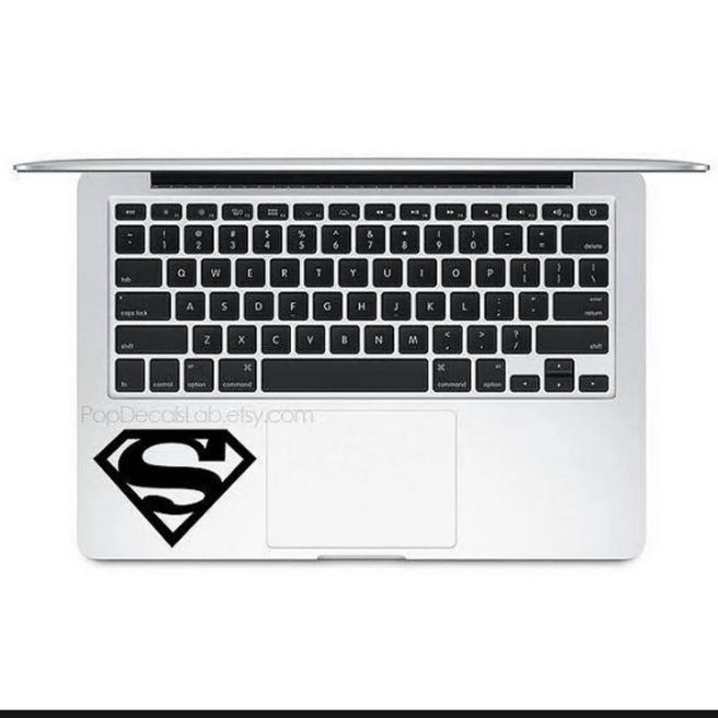 SUPER MAN LAPTOP STICKERS , LAPTOP SKINS , DECAL DESIGN price in Pakistan