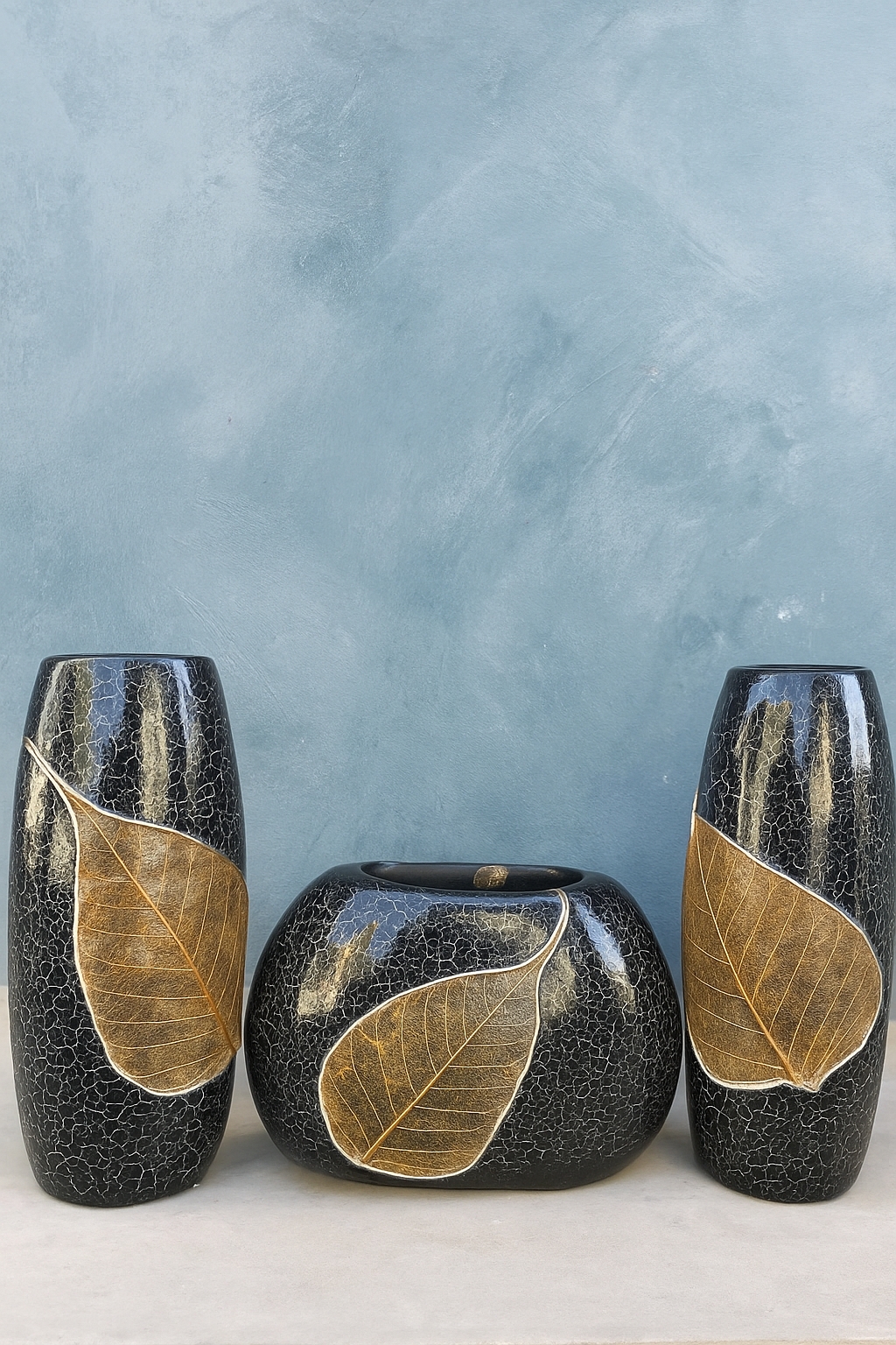Vases For Home Decoration Items Set Of 3 Pieces Perfect For Living Room or Bedroom Good Choice For Room Decoration  Luxury Stylish  DesignGood Choice For Gift 🎁