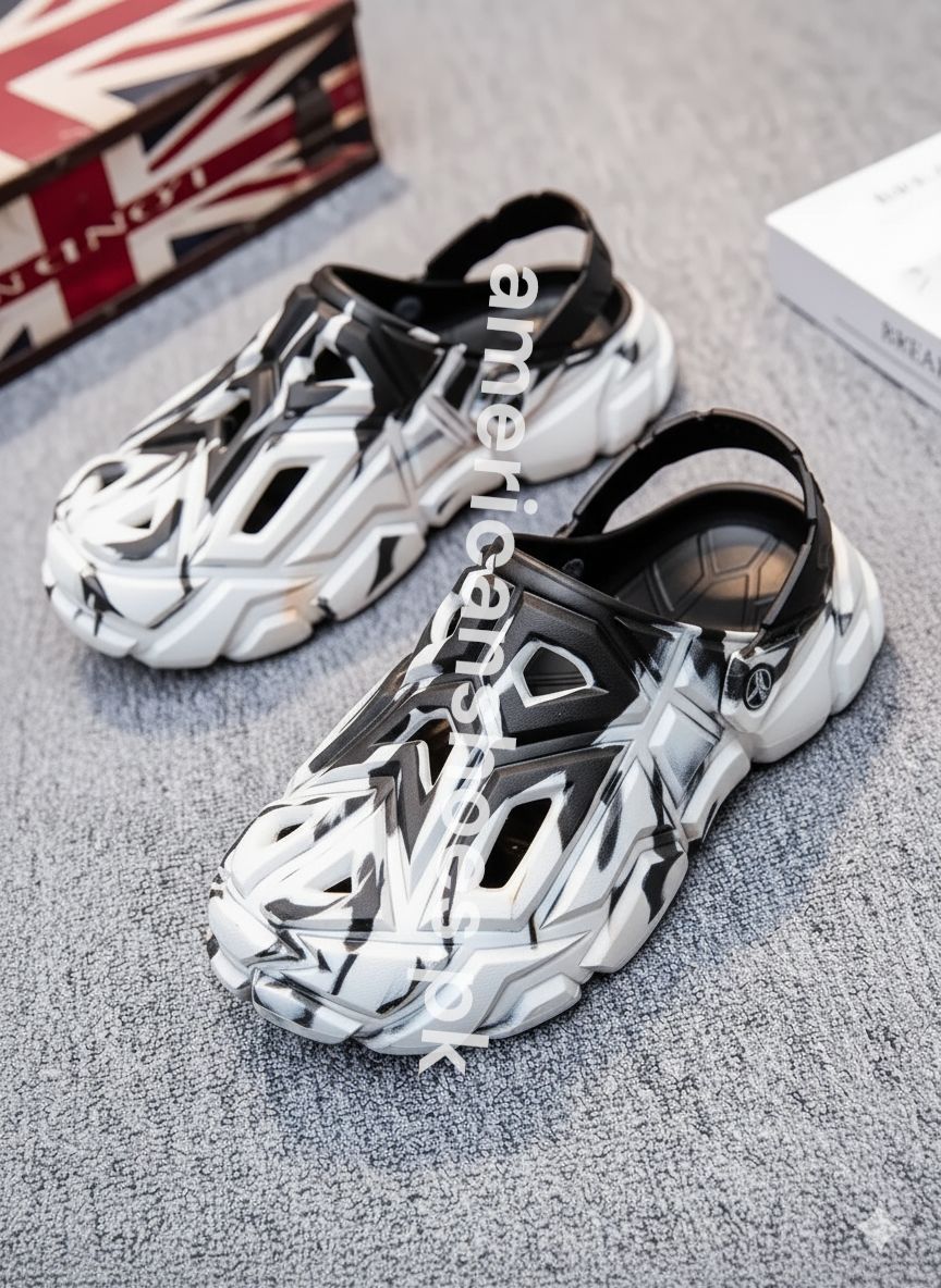 Stylish 3D Texture Clogs & Sandals for Mens Best Quality EVA Clogs for Mens