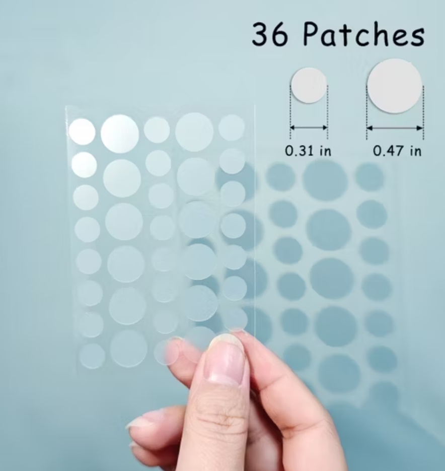 Pimple Patch | Fast-Acting, Invisible Pimple Patches for Clearer Skin | Hydrocolloid Technology | Suitable for All Skin Types