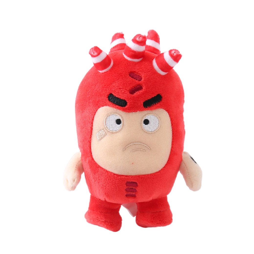 8pcs/Lot Oddbods Cartoon Plush Toys Stuffed Kids Toy Collection Kids Doll Christmas Birthday  Home Decoration 18 cm-24cm