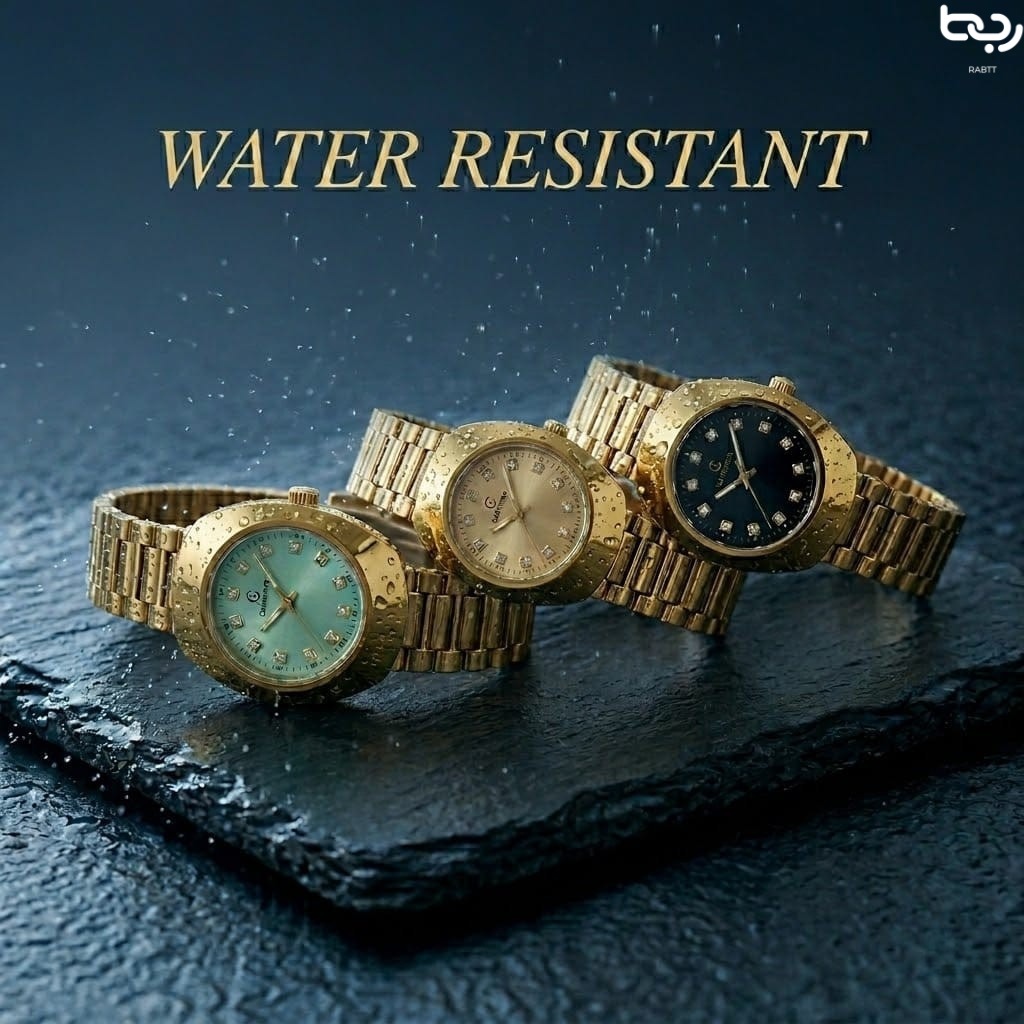 Elegant Wrist Watches for Women's Girls Water Resistant Watches Metal Made Watch Ladies Luxury Watch For All Season.