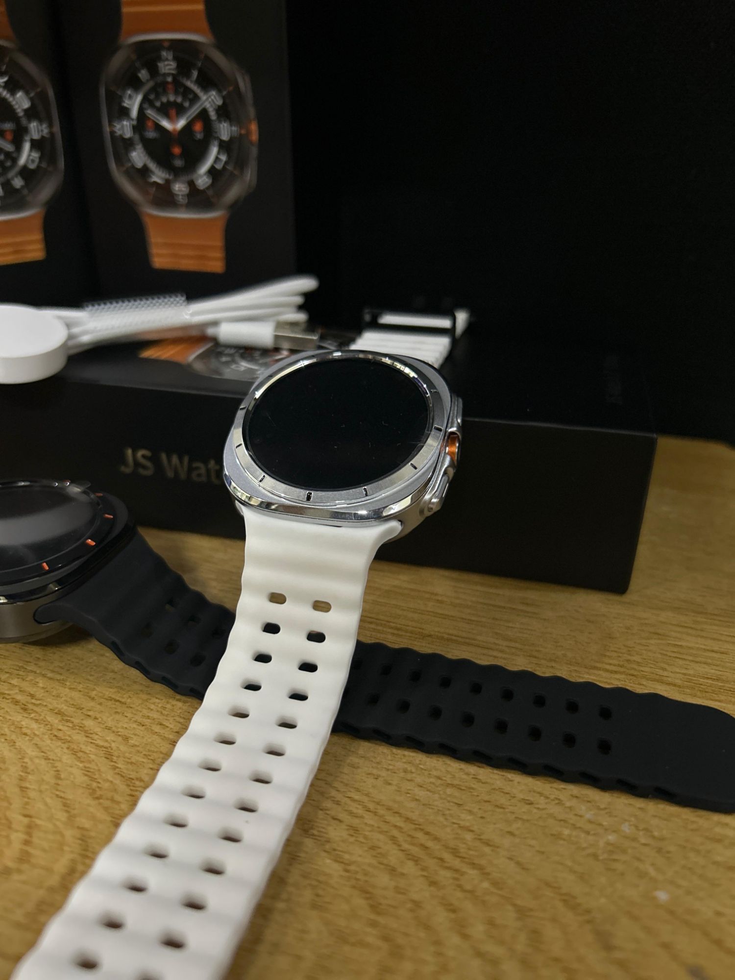 Samsung Galaxy JS Watch 7 Ultra 47mm AMOLED Display Smart Watch Super Master Premium Quality with NFC and IP68 Waterproof