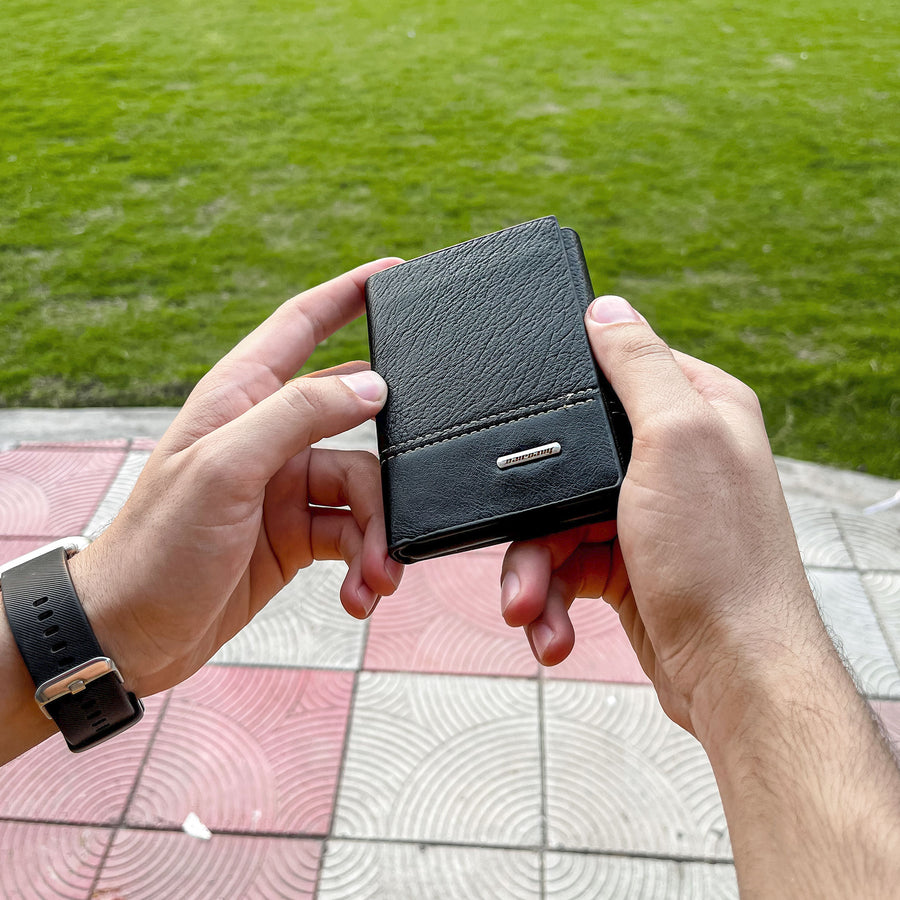 Premium PU Leather Trifold Wallet | Card & Cash Holder | Stylish Men’s Wallet