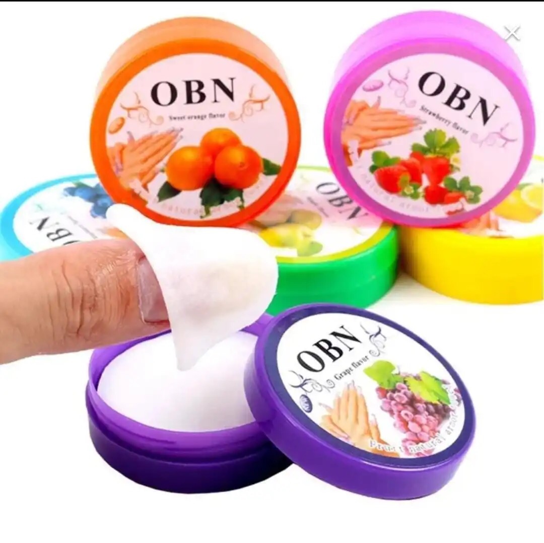 1 pcs Nail Polish Remover Wipes Set, Nail Polish Remover Pads Set, Fruity Flavor Nail Polish Remover Pads, Nail Wipes For Gel Nails Lint Free, Mini Travel Size Nail Polish Remover Wipe For Nail Art