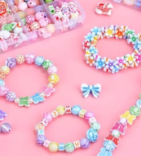 Beads Box for Making Jewelry bracelets with asseccories Beads set for Jewelry bracelets Making Accessories DIY Bracelets Necklace Earring Craft Kits