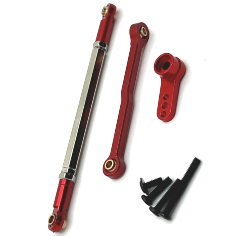 Metal Upgrade Steering Rod Servo Arm RC Car Parts Fit For MN168 MN82 MN78 D90 D91 D96 MN99S Remote Control Car Accessories