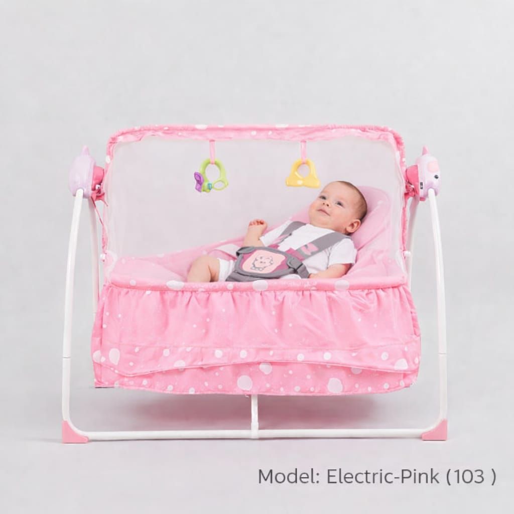 Auto Digital Electric Baby Swing Baby Rocker Baby Cot Baby Crib Smoothly Functional Jhoola