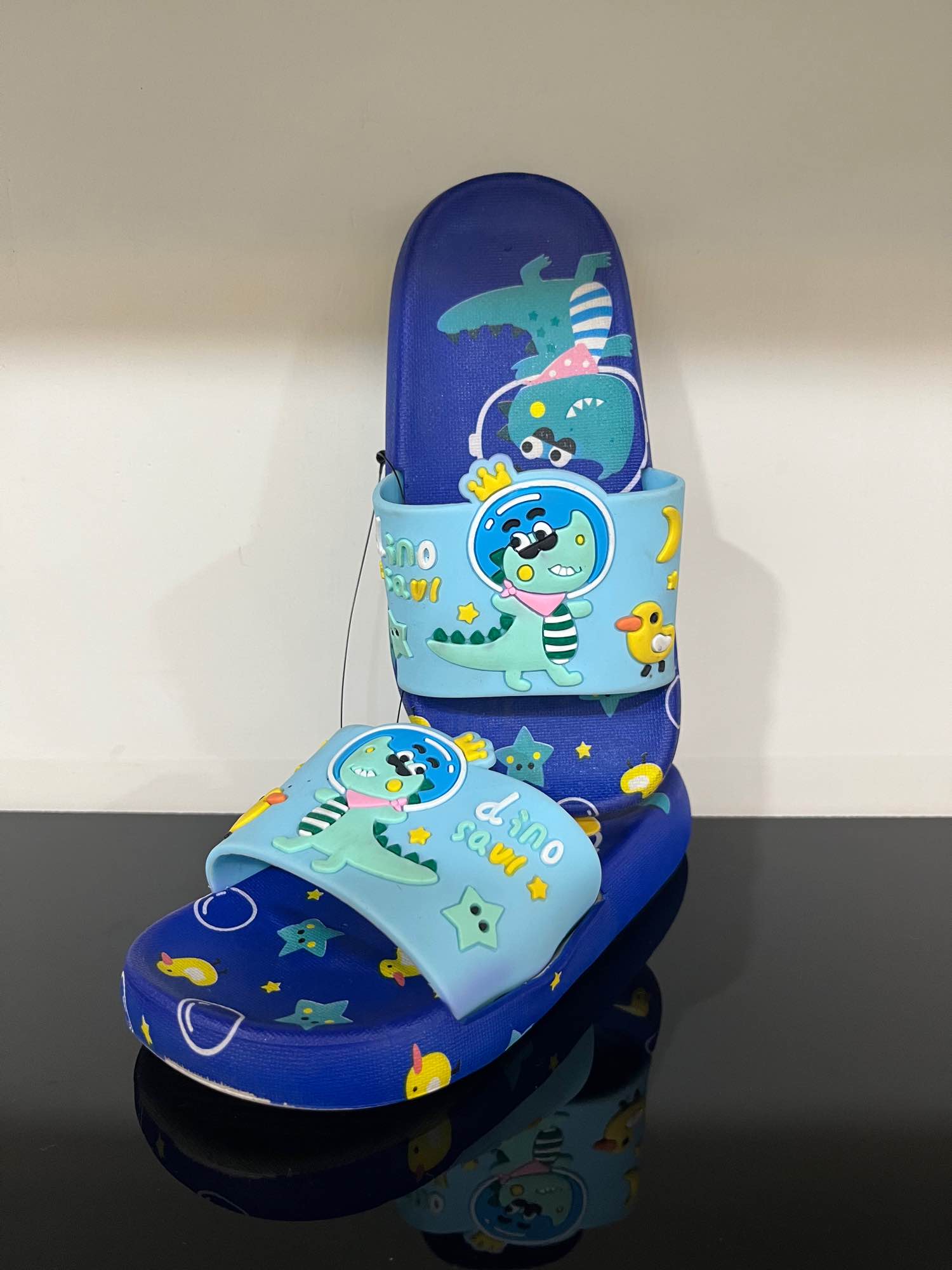 New Dino Summer Kids Slippers Cartoon Dino Indoor Boys Girls Comfortable Slippers In Fair Price