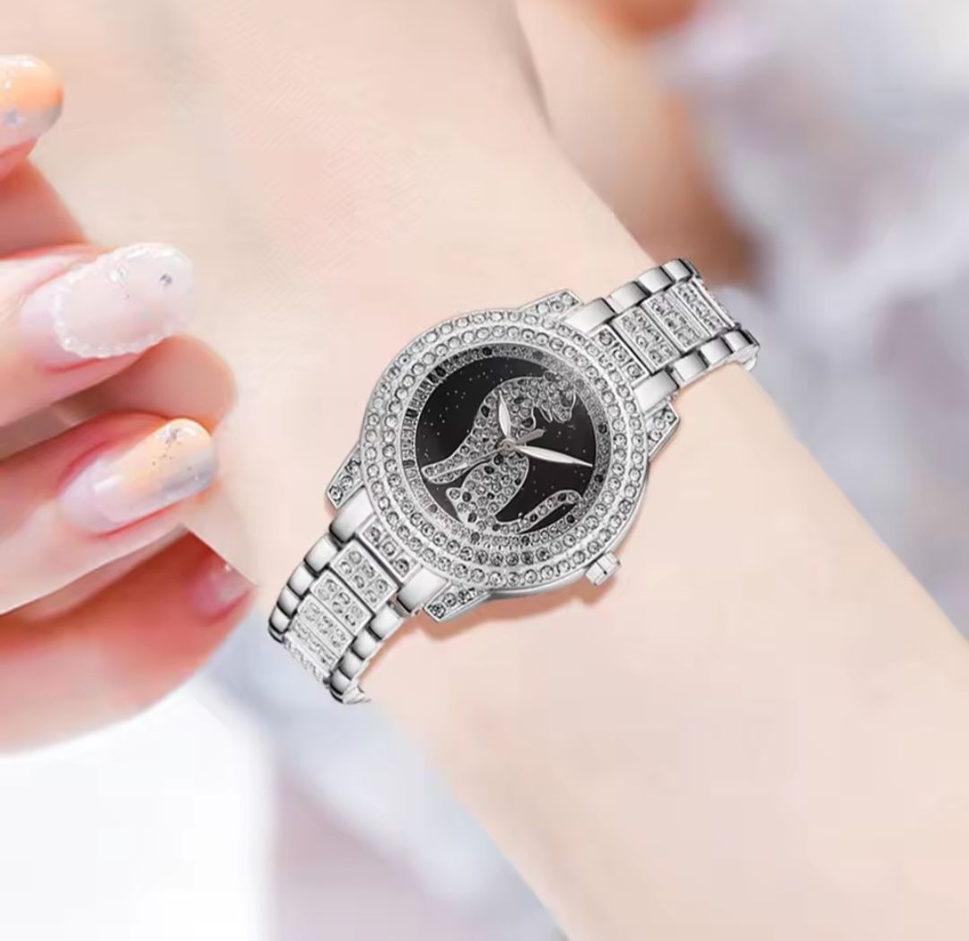 Watch - Fashion Square Watch Women Silver Watches Stainless Steel Band Quartz Wristwatches Ladies with bracelet set | Round watch | Rectangular Watch