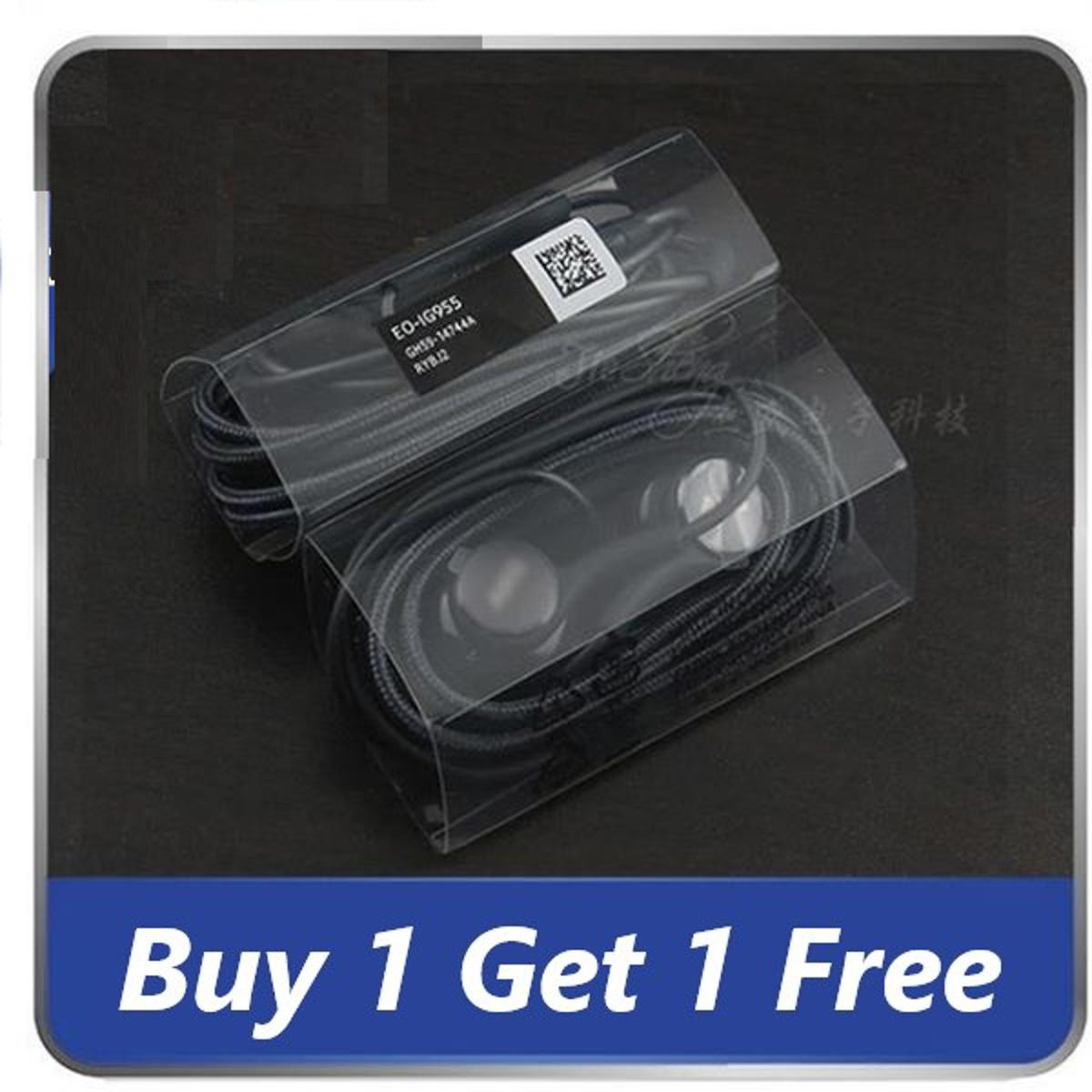 (Buy 1 get 1 Free) Akg Original Handsfree High Quality Bass & Sound With Microphone.ORIGINAL AKG HAND FREE - Samsung handfree - 100% Original Handsfree Imported , High Quality Deep Bass / Sound - Earphones - Headphones - Handfr (A+Copy)