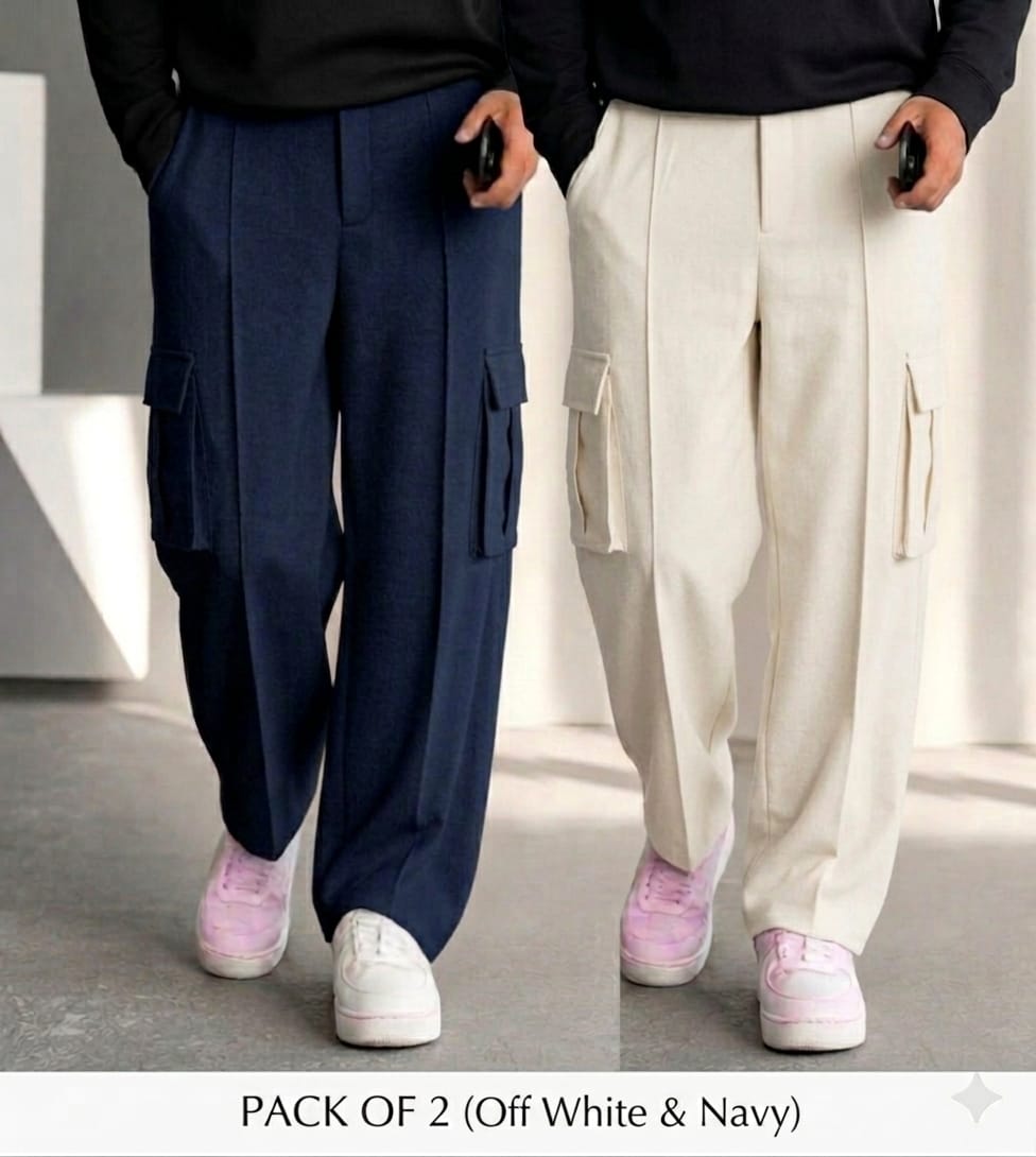 Pack of 2 Cargo Pocket wala