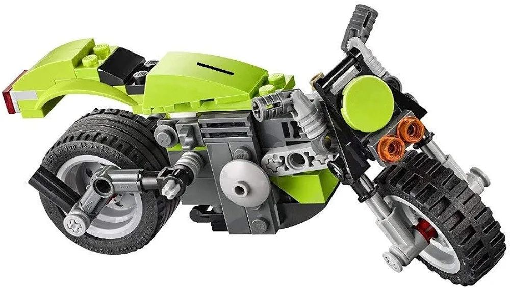 Architect 3In1 Harley Cruiser Motorcycle Building Block Brick Diy Bike Block Toy Model Mini Blocks Assembled Children'S Building Blocks Educational Toys|Multicolor