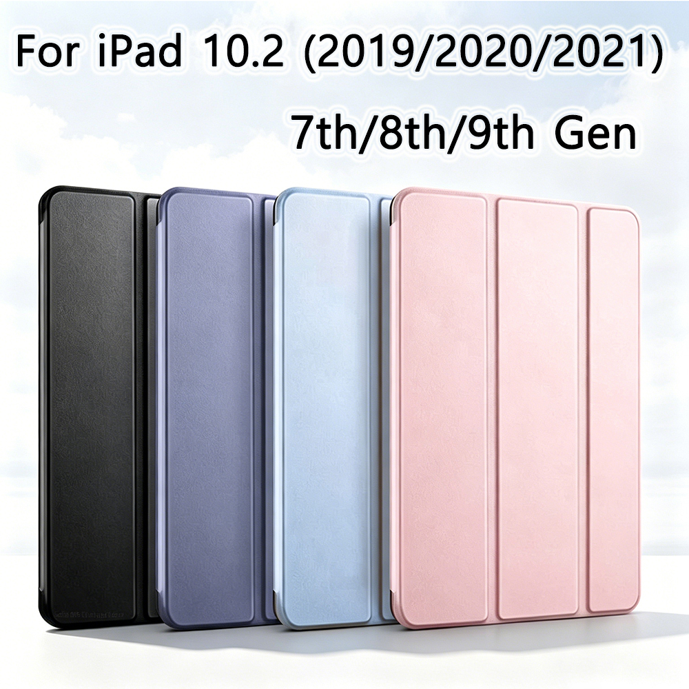 Tablet Case for  iPad 9th/8th/7th Generation 10.2-Inch (2021/2020/2019 Release),Magnetic Flip Smart Cover Auto Wake Sleep