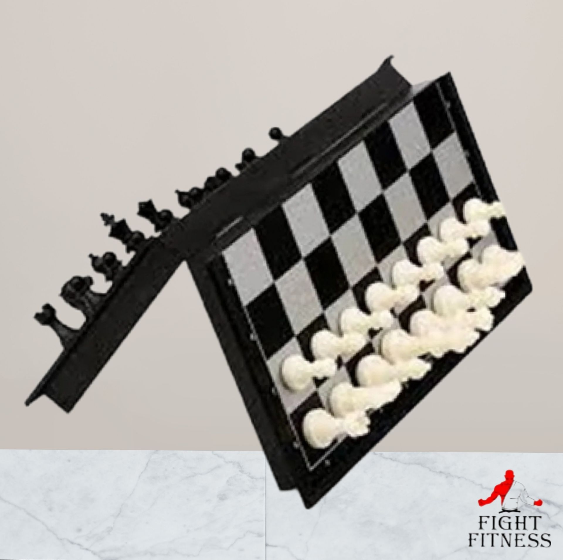 Magnetic Travel Chess Set with Folding Chess Board Educational Toys for Kids High quality Sold By Fight Fitness