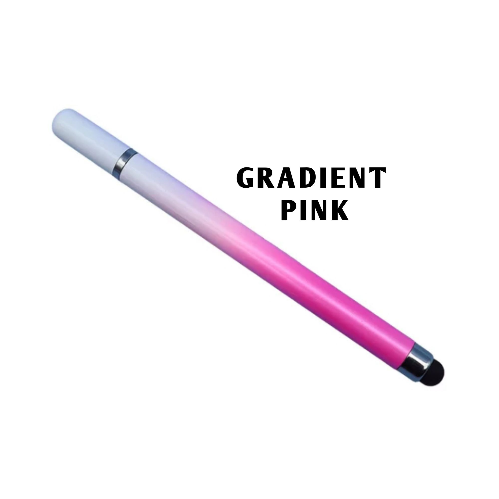 2 In 1 Universal Stylus Pen – Dual-Use Double-Headed Capacitive Silicone Disc Pencil For All Touchscreens, Android & Tablets