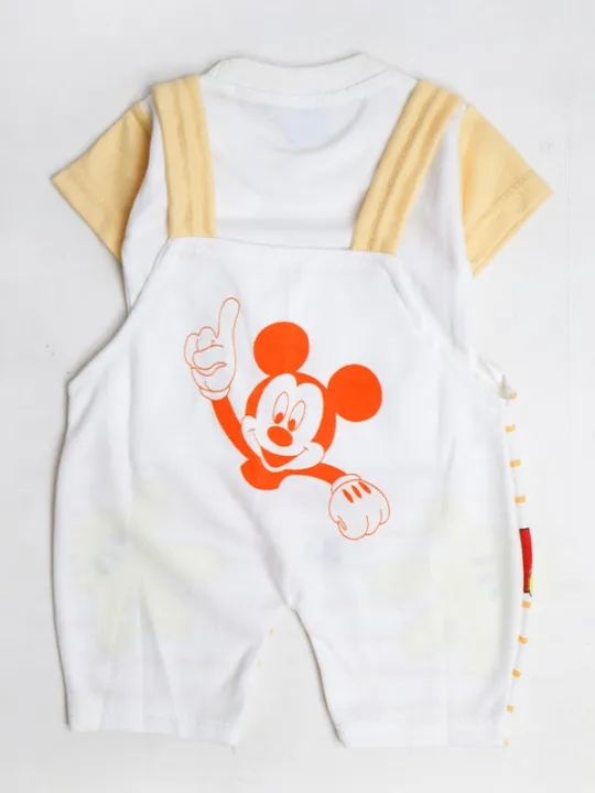 Newborn Baba Romper 0Mth - 3Mth Boy Since Light Yellow