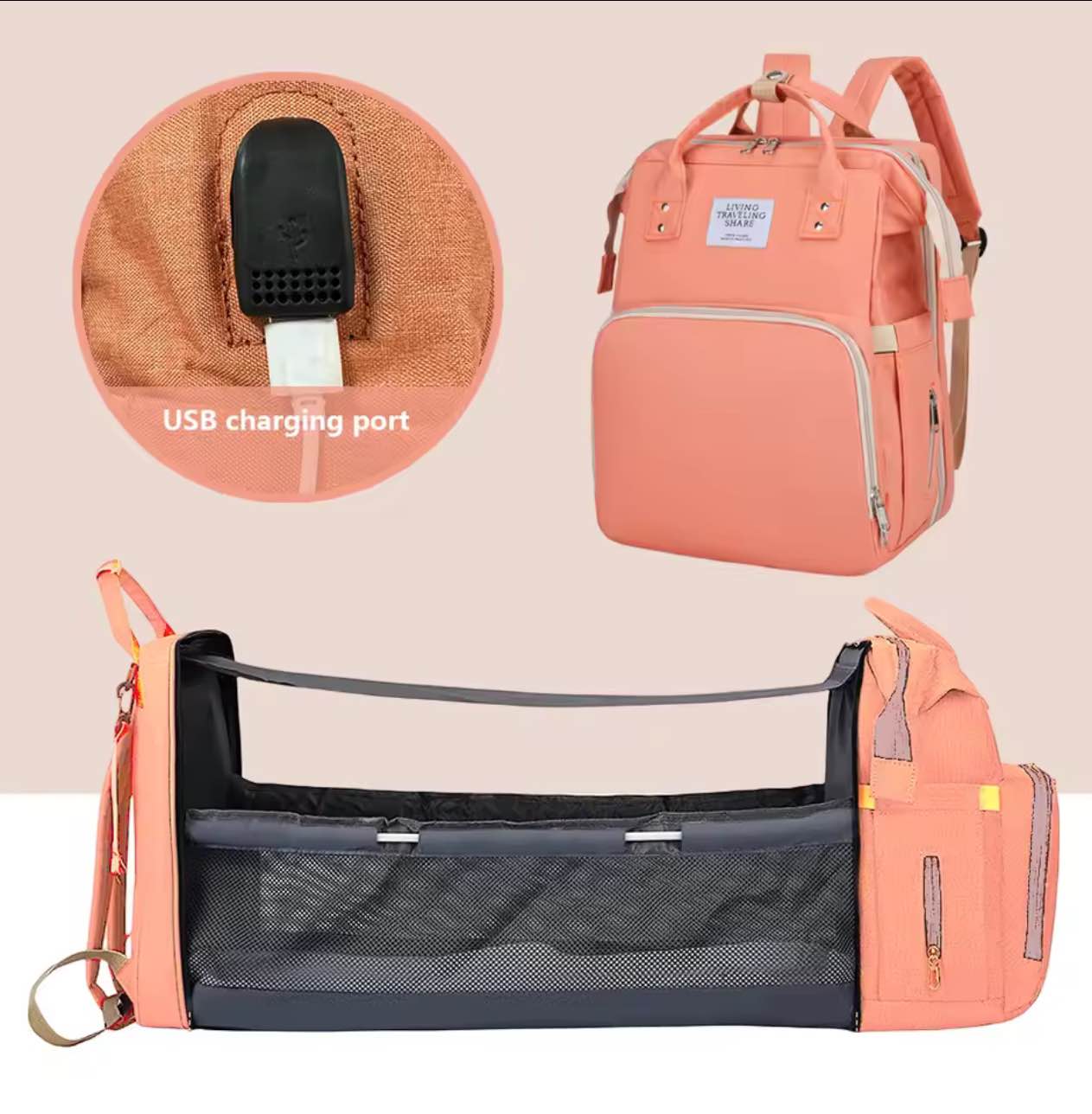 Baby bag baby diaper bag