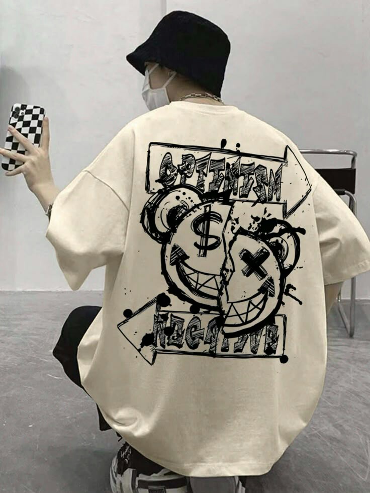 Half Sleeve Summer Cotton Beige Color t shirt for Men's
