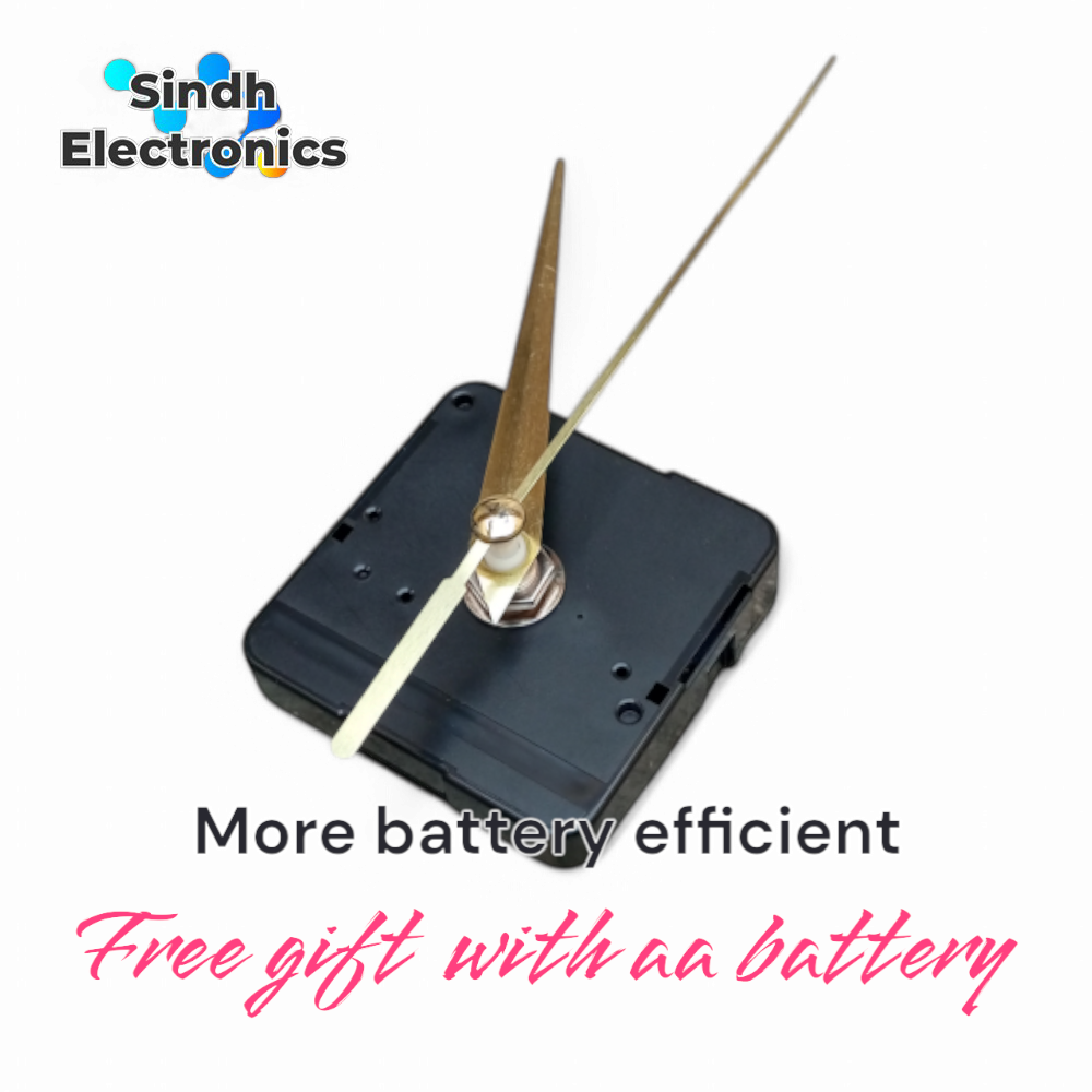 Quartz Clock Wall Clock Replacement Mechanism More battery-efficient