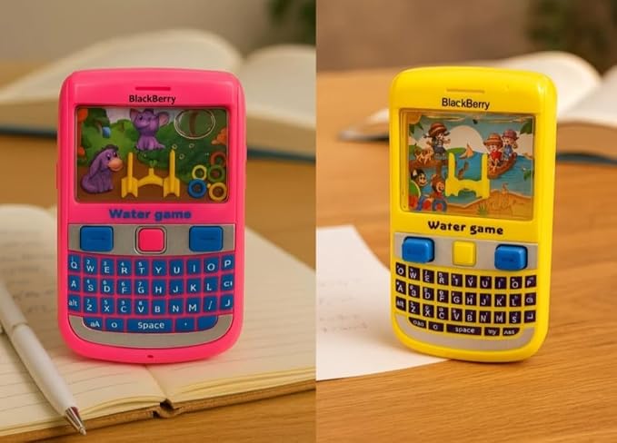 HOT DEAL NO1.Plastic Small Mobile Phone Water Game for Kids (Orange) ONLY RS 139