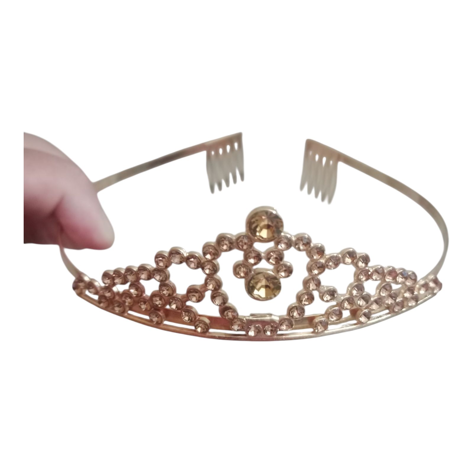 Princess Crown Headbands for Girls - Perfect for Birthdays, Weddings & Parties, Handcrafted Alloy Rhinestone with Unique Design of Birds Pattern Inlaid with Bright Diamonds Hair Accessories