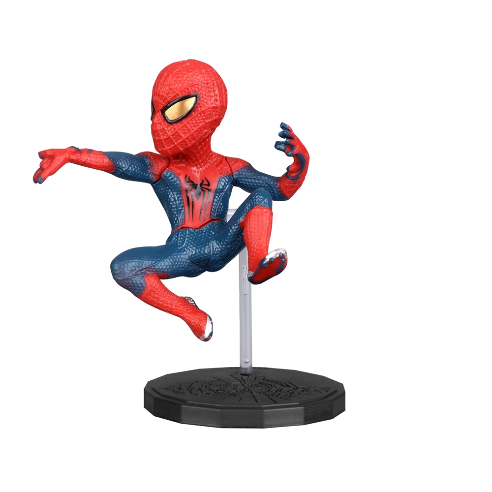 @@Hot Toys Superhero Spider 4pcs/Set 6-8cm Action Figure Anime Decoration Collection Figurine Mini Doll Toys Model Children