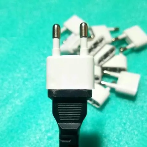 3,6,12Pcs US UK To EU Plug Converter Universal Switch Converter EU Charging Flat To Round European Plug Adapter Converter For Electrical US To EU Plug Connector Adaptor USA To Europe Travel Wall AC Outlet