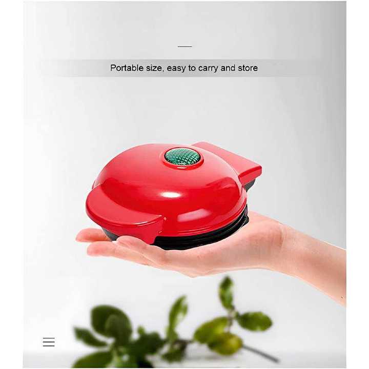 Mini Waffle Maker – Non-Stick Electric Waffle Machine | Compact Breakfast Maker
