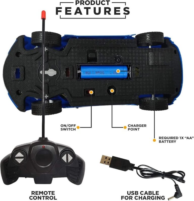Limit  Truck RC Car – 3D Lights  | Rechargeable Remote Control Car
