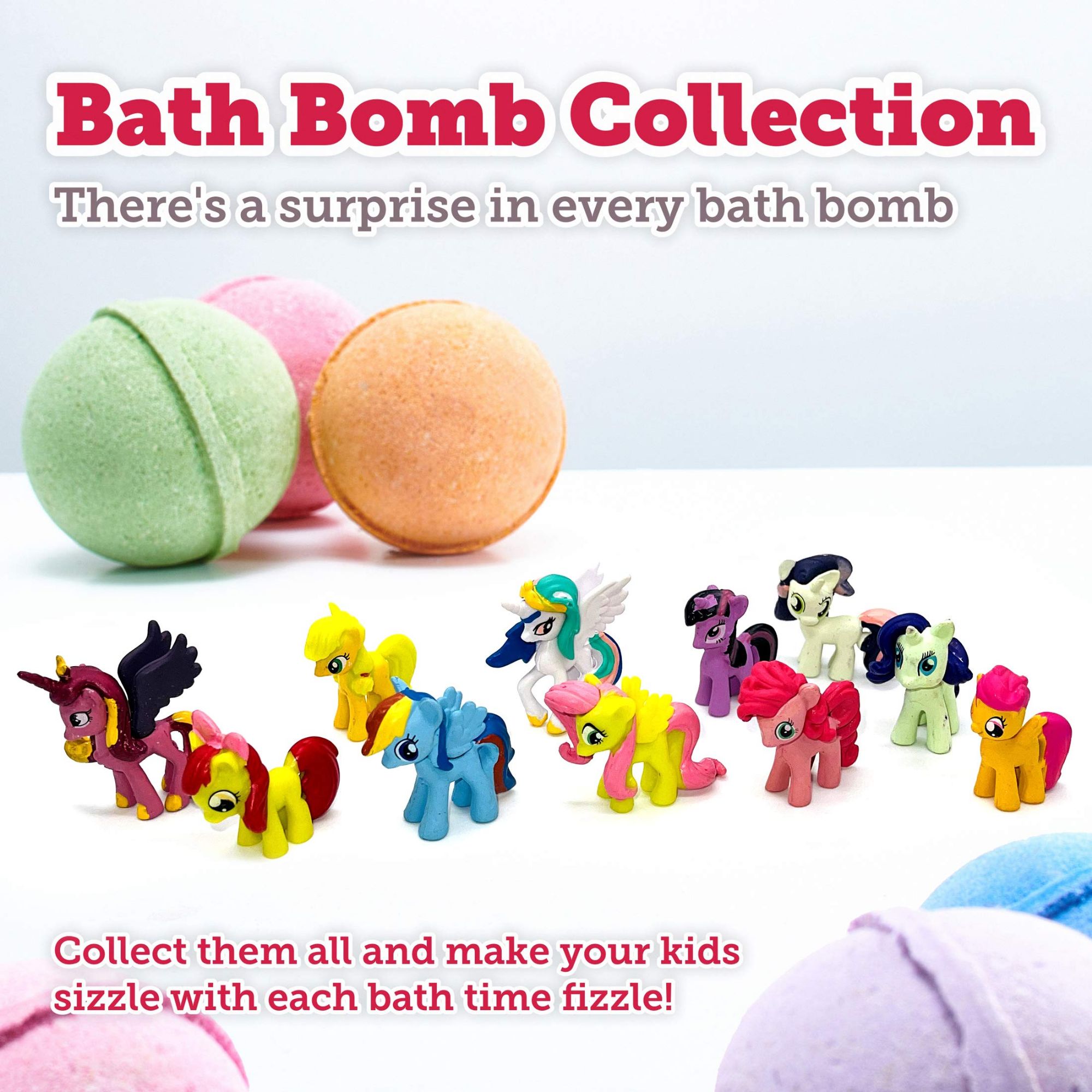 Bath Bombs for Kids with Surprise Toys Inside, Set of 1 Bath Bomb Gift Kids Safe Handmade Fizzy Balls Kit Organic Bubble Bath Bomb Great Gift for Birthday Day, Christmas image 8