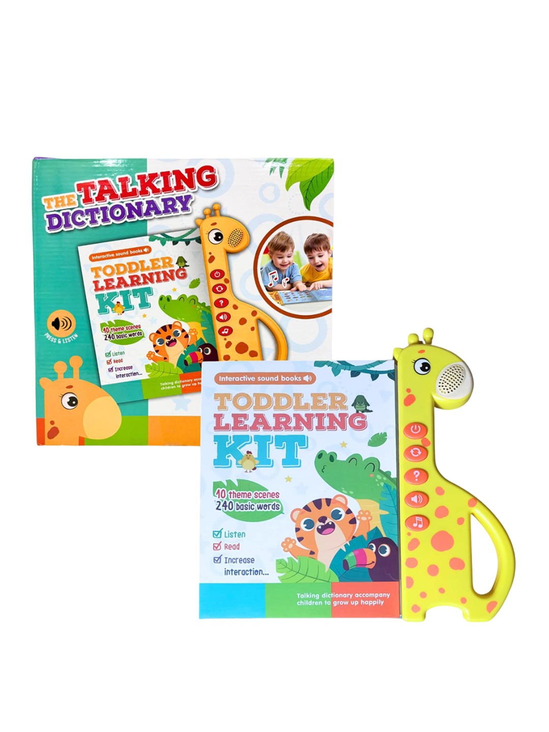 📖 The Talking Dictionary Toddler Learning Kit – Interactive Sound