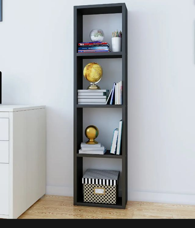 multipurpose wooden box rack 4 layer book for home decoration