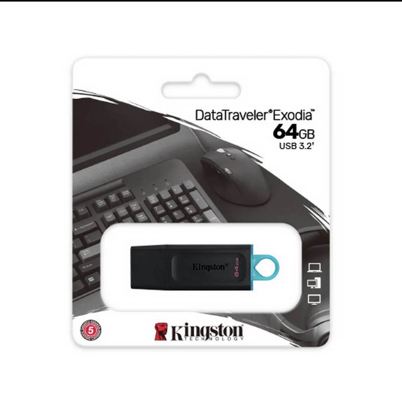 Kingston DTX 64GB USB 3.2 DataTraveler Exodia USB Flash Drive