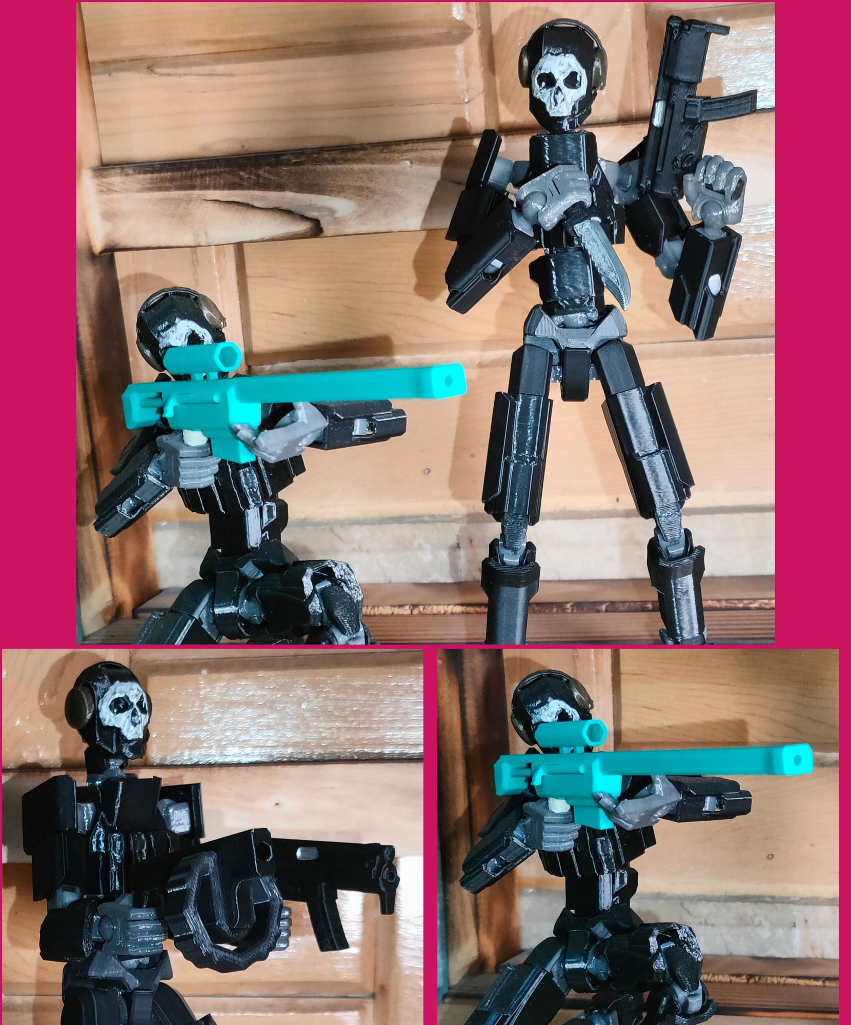 Action Toy Figure Dummy Titan 13 Articulated posable Assembled Large Size